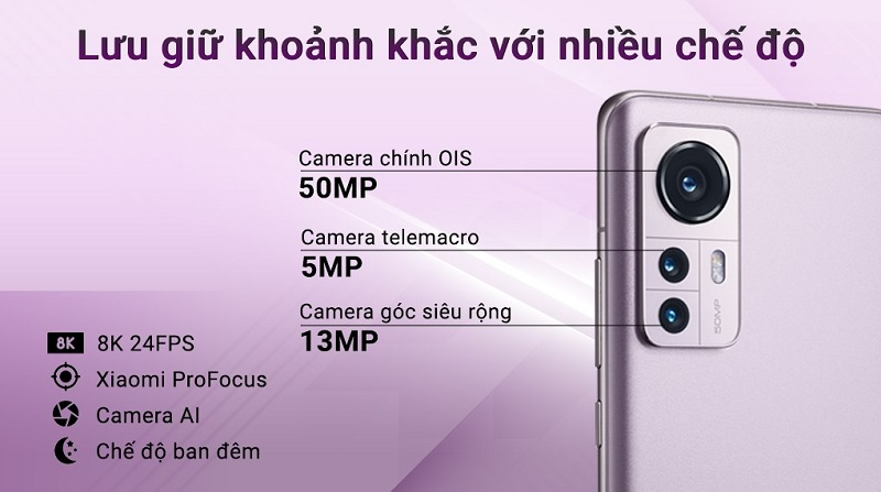 Xiaomi 12 ch&uacute; trọng n&acirc;ng độ ph&acirc;n giải camera trước
